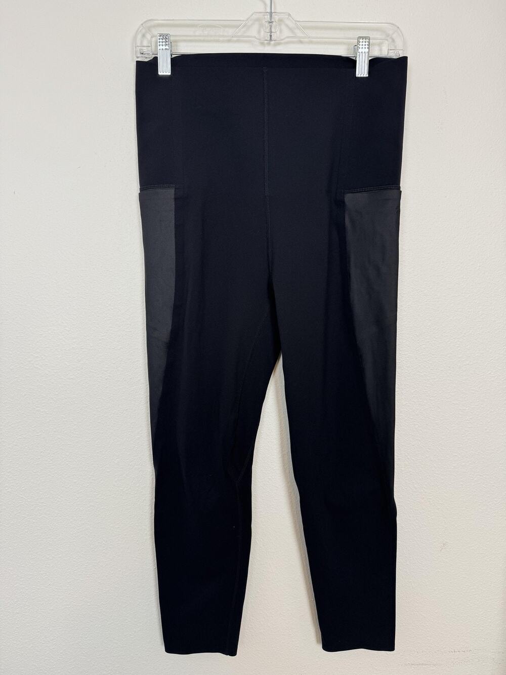 Sweaty Betty Leggings Womens Large Black Power 7/8 Side Pocket